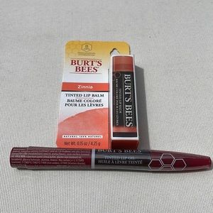 Burt’s Bees Tinted Lip Balm and Tinted Lip Oil